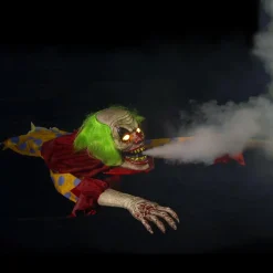 Party City Fog Machines & Fog Juice|Light-Up Zombie Clown With Fog Effect, 25In