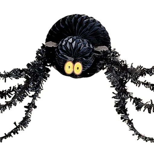 Party City Spiders & Webbing|Long Leg Spider Hanging Decoration, 12Ft