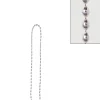 Party City Jewelry-Metallic Bead Necklace Silver