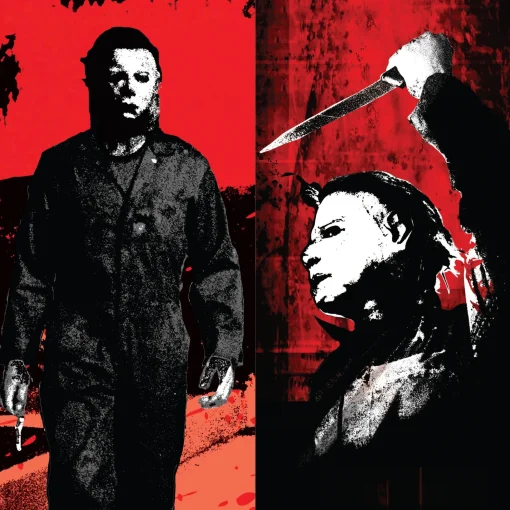 Party City Decorations|Michael Myers Window Silhouettes, 2Pc - Halloween Ii