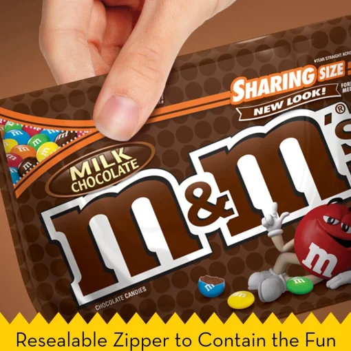 M&Ms Chocolate Candy-Milk Chocolate M&M's - Share Size