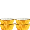 Party City Baking Supplies-Mini Baking Cups 75Ct Gold