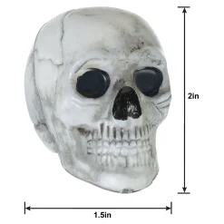 Party City Favors & Favor Bags|Mini Plastic Skulls, 1.5In X 2In, 24Ct