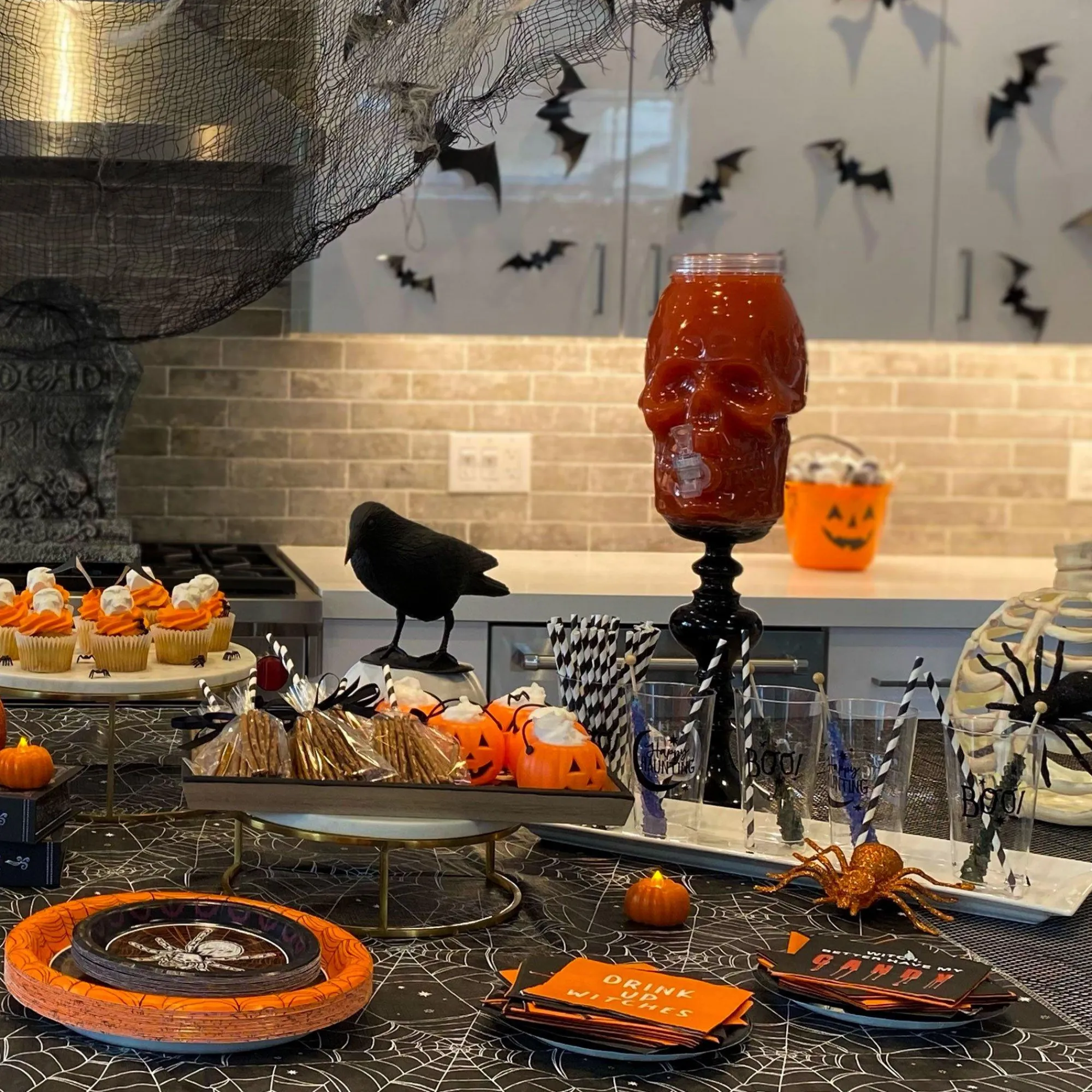 Party City Trunk Or Treat|Mini Pumpkin Trick Or Treat Candy Pails, 12Ct