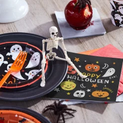 Party City Boneyard Glam|Miniature Poseable Skeleton, 8In