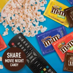 M&Ms Chocolate Candy-M&M's Lovers Chocolate Candies Variety Mix Bag, 30.35Oz, 55Pc - Caramel, Milk Chocolate, Peanut & Peanut Butter