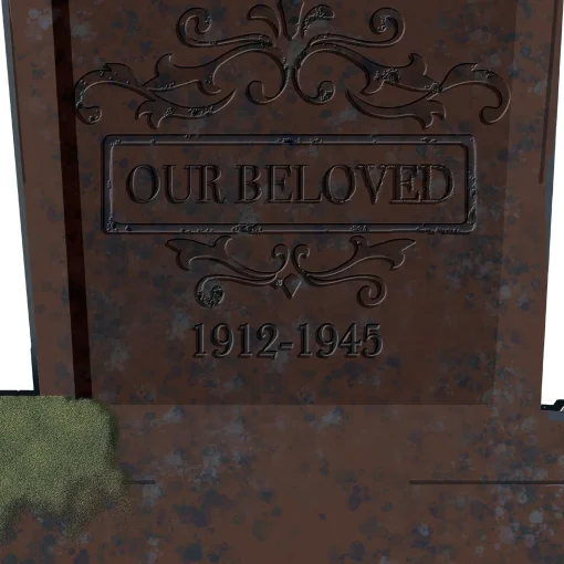 Party City Tombstones & Fencing|Mossy Our Beloved Tombstone, 13In X 22In