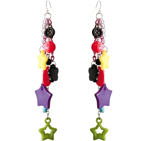 Party City Jewelry-Multi Color Dangle Earrings