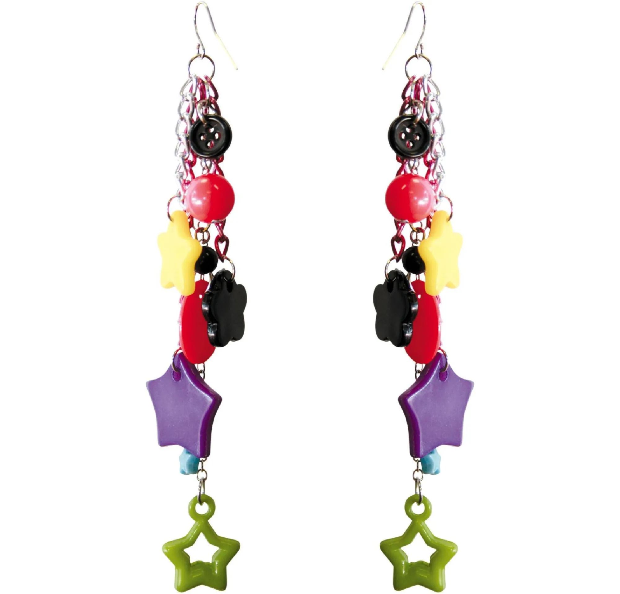Party City Jewelry-Multi Color Dangle Earrings
