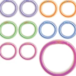 Party City Glow Sticks & Safety Lights|Multicolor Glow Bracelets 36Ct