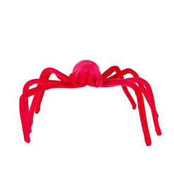 Party City Creatures|Neon Pink Black Light Reactive Fabric Spider, 22.8In