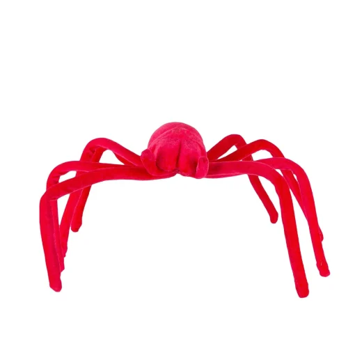 Party City Creatures|Neon Pink Black Light Reactive Fabric Spider, 22.8In