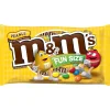 M&Ms Bulk Candy-Peanut M&M's Milk Chocolate Candies Fun Size Pouches Bag, 16Pc