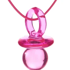 Party City Jewelry-Pink Pacifier Necklace