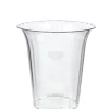 Party City Candy Buffet By Color-Plastic Flared Cylinder Container Clear