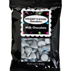 Party City Candy Buffet By Color-Red & White Team Colors Hershey's Kisses, 32Oz - Milk Chocolate