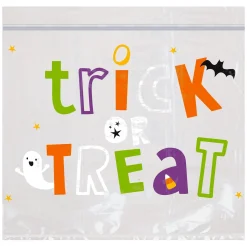 Party City Bakeware|Resealable Halloween Friends Treat Bags, 30Ct