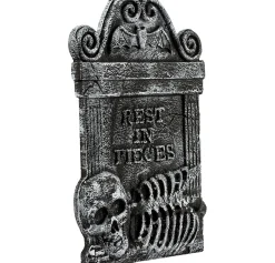 Party City Tombstones & Fencing|Rest In Pieces Skeleton Tombstone