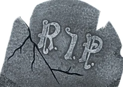 Party City Tombstones & Fencing|Rip Tombstones 3Ct
