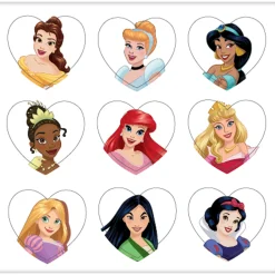 Party City Tiaras, Crowns-Silver Disney Princess Tiara & Wand Costume Accessory Kit
