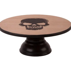 Party City Bakeware|Skull Fiberboard Cake Stand, 10In X 4In