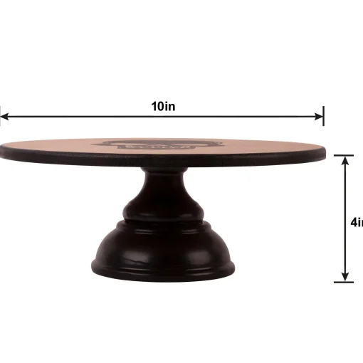 Party City Bakeware|Skull Fiberboard Cake Stand, 10In X 4In
