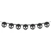 Party City Creepy Carnival|Skull Wood Garland, 6Ft