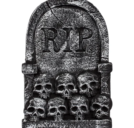 Party City Tombstones & Fencing|Skulls Tombstone Decoration