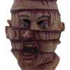 Party City Scary-Sliced Head Latex Mask