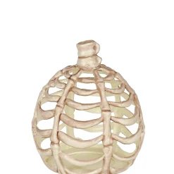 Party City Boneyard Glam|Small Bone Plastic Pumpkin, 6In