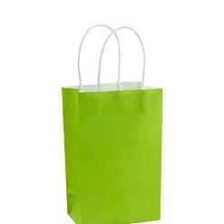 Party City Favors & Favor Bags|Small Green Paper Gift Bag, 5.25In X 8.25In