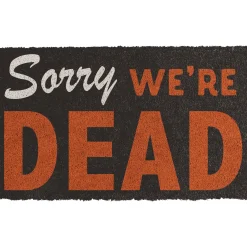 Party City Home Décor|Sorry We'Re Dead Halloween Coir Doormat, 29.5In X 17.75In