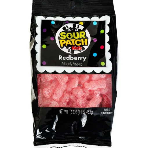Sour Patch Candy Buffet By Color- Kids, 16Oz Berry Flavor Red