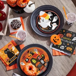 Party City Spooky Friends|Spooky Friends Halloween Paper Lunch Napkins, 6.5In, 100Ct