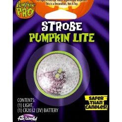 Party City Strobe Lights & Black Lights|Strobe Pumpkin Lite