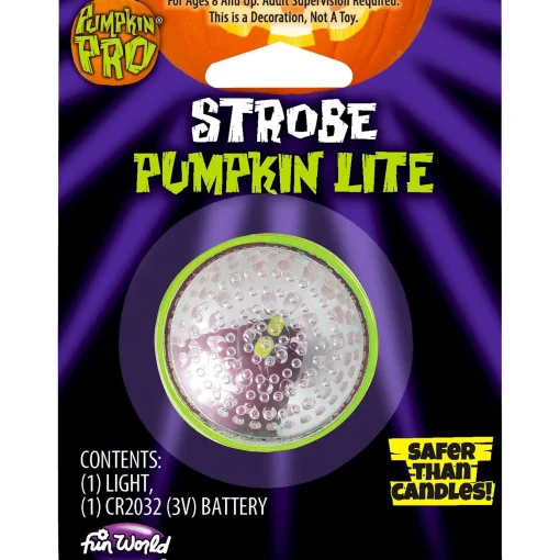 Party City Strobe Lights & Black Lights|Strobe Pumpkin Lite