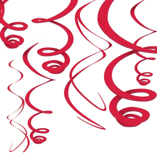 Party City Get Axed|Swirl Decorations 12Ct