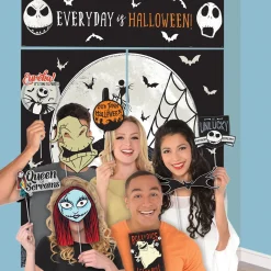 Party City Window & Wall Décor|The Nightmare Before Christmas Scene Setter With Photo Booth Props