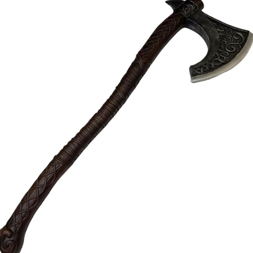 Party City Weapons|Viking Bearded Battle Axe, 44In - High-Density Foam Prop