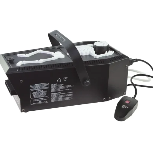 Party City Fog Machines & Fog Juice|400W Skeleton Coffin Ground Fog Machine