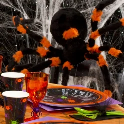 Party City Spiderweb Night|White Stretch Spider Web, 800 Sq Ft
