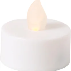 Party City Table Décor & Centerpieces|White Tealight Flameless Led Candles 12Ct
