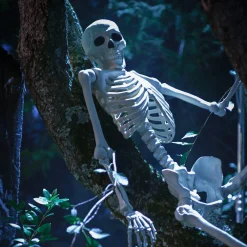 Party City Tombstones & Fencing|Yorrik The Skeleton's Grave Halloween Decorating Kit
